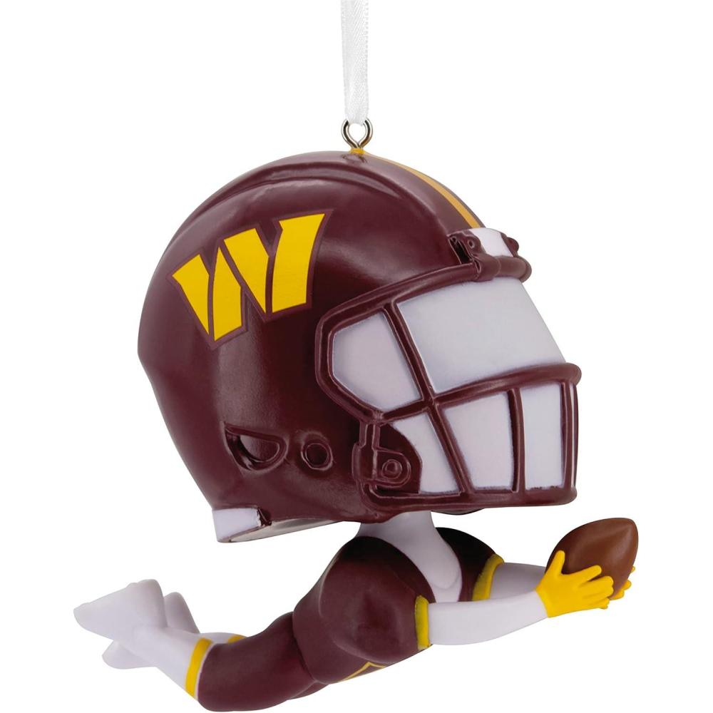 imageHallmark NFL Washington Commanders Bouncing Buddy Christmas OrnamentWashington Commanders Bouncing Buddy Diving