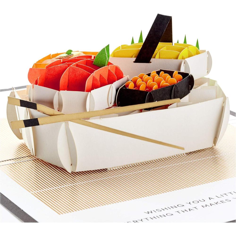 imageHallmark Paper Wonder Birthday Pop Up Card For Women Pink and Gold Birthday Cake 799RZW1030Pop Up  Sushi  Everything That Makes You Happy