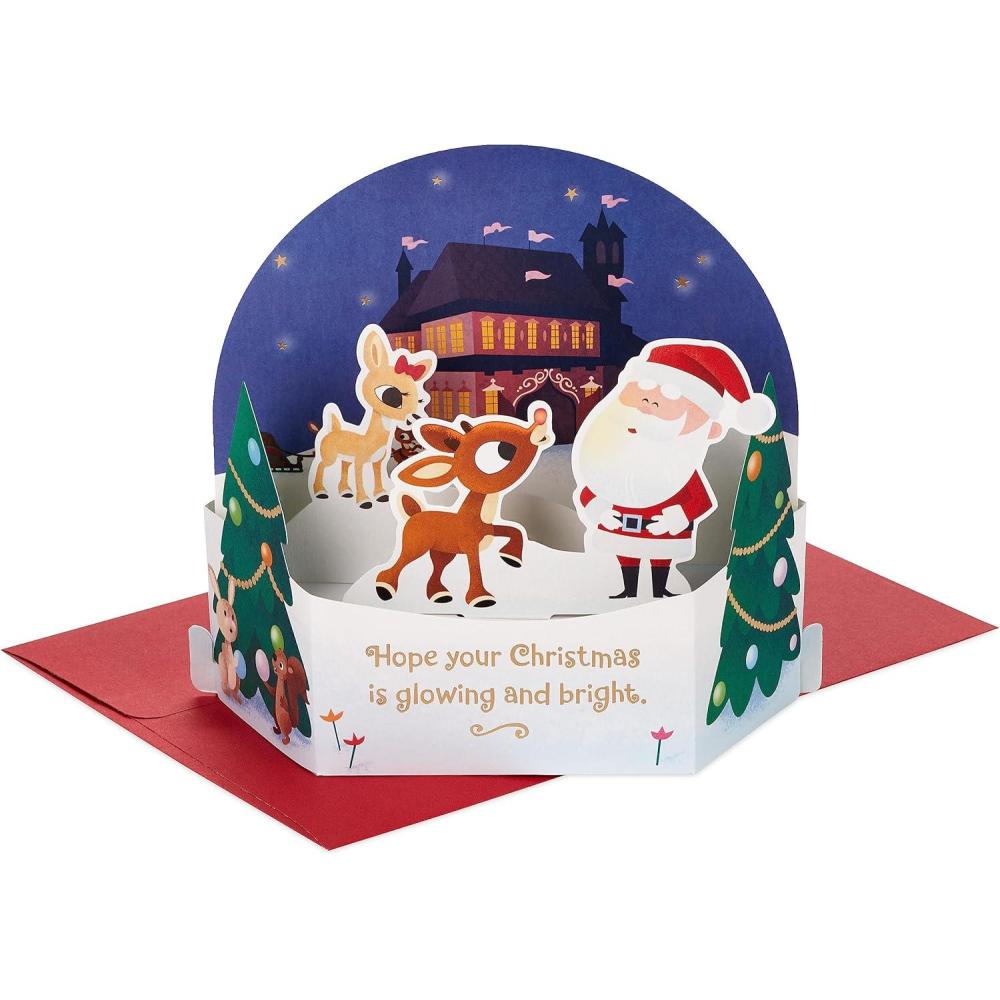 imageHallmark Paper Wonder Christmas Pop Up Card Rudolph the Red Nosed Reindeer