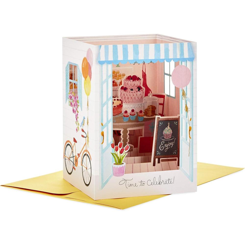 imageHallmark Paper Wonder Displayable Pop Up Birthday Card for Her Bakery Model899RZW1013