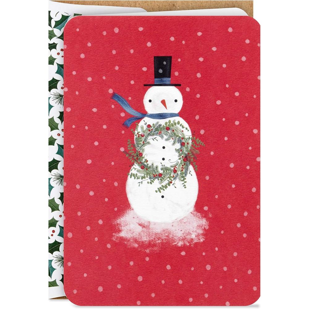 imageHallmark Religious Boxed Christmas Cards God is Good 16 Cards and EnvelopesSnowman Holiday Cards