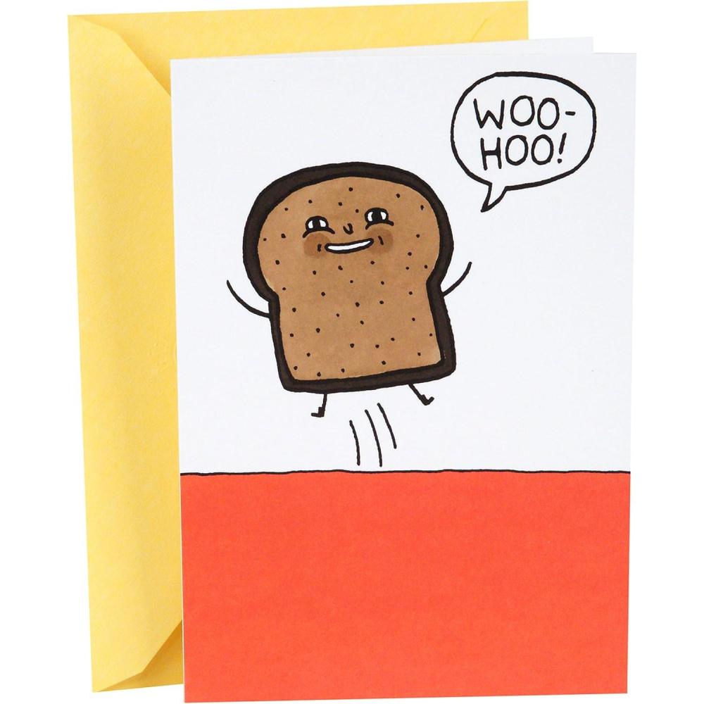 imageHallmark Shoebox Funny Birthday Card or Congratulations Card Toast 349RZF1005