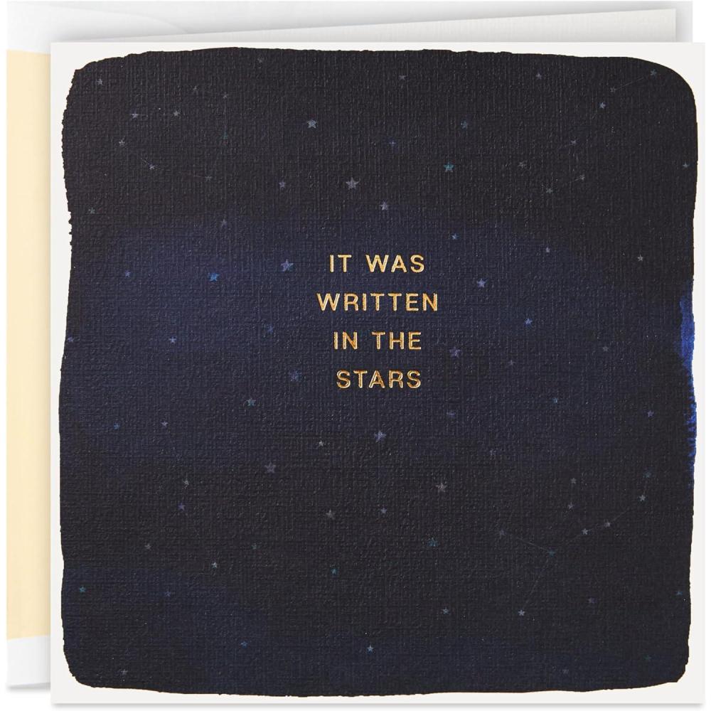 imageHallmark Signature Anniversary Card Written in the StarsWritten in the Stars