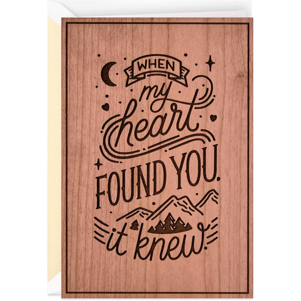 imageHallmark Signature Anniversary Card for Husband Wife Boyfriend Girlfriend Love of My LifeWhere Weve Been  Where Were Going