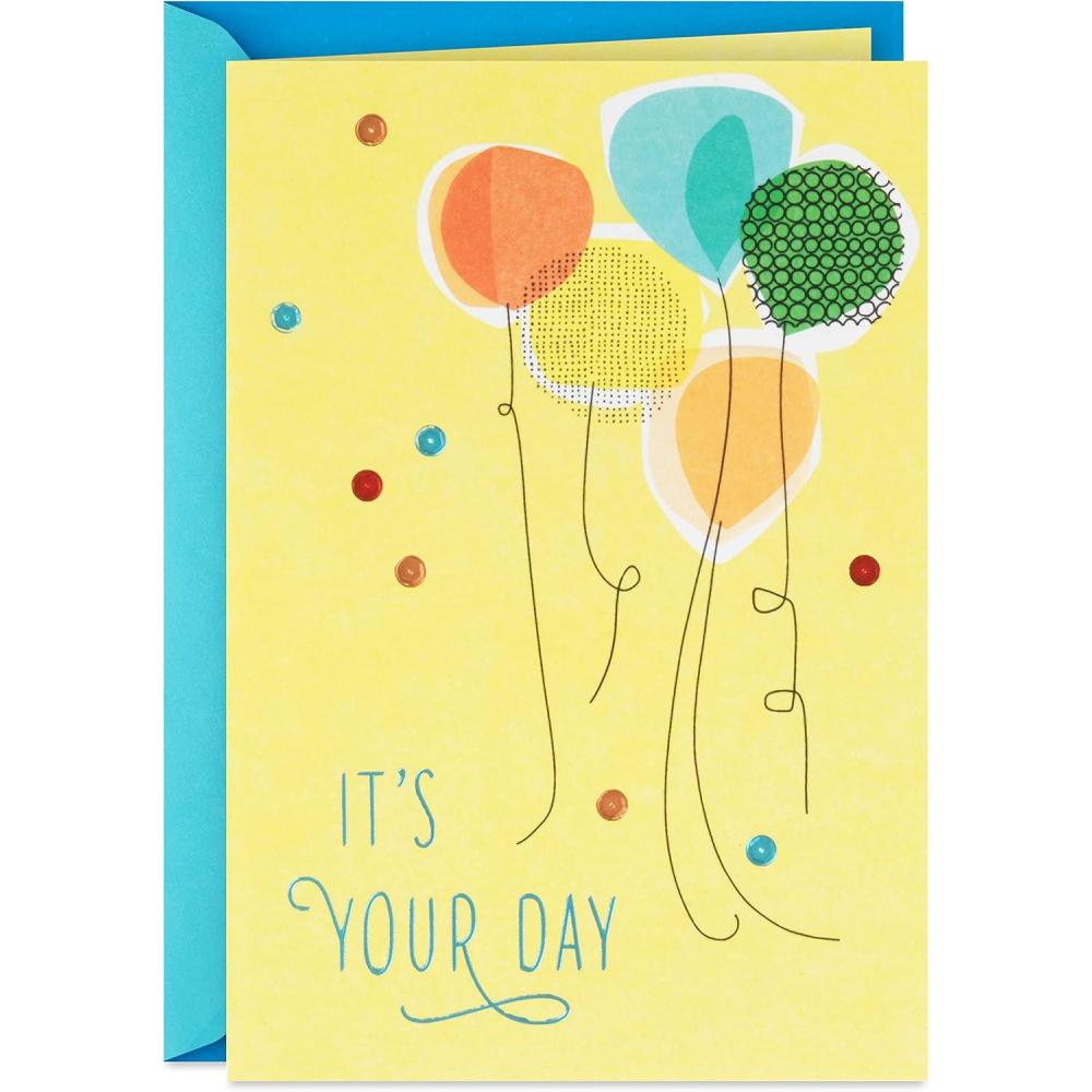 imageHallmark Signature Birthday Card Candle BundleEverything Good