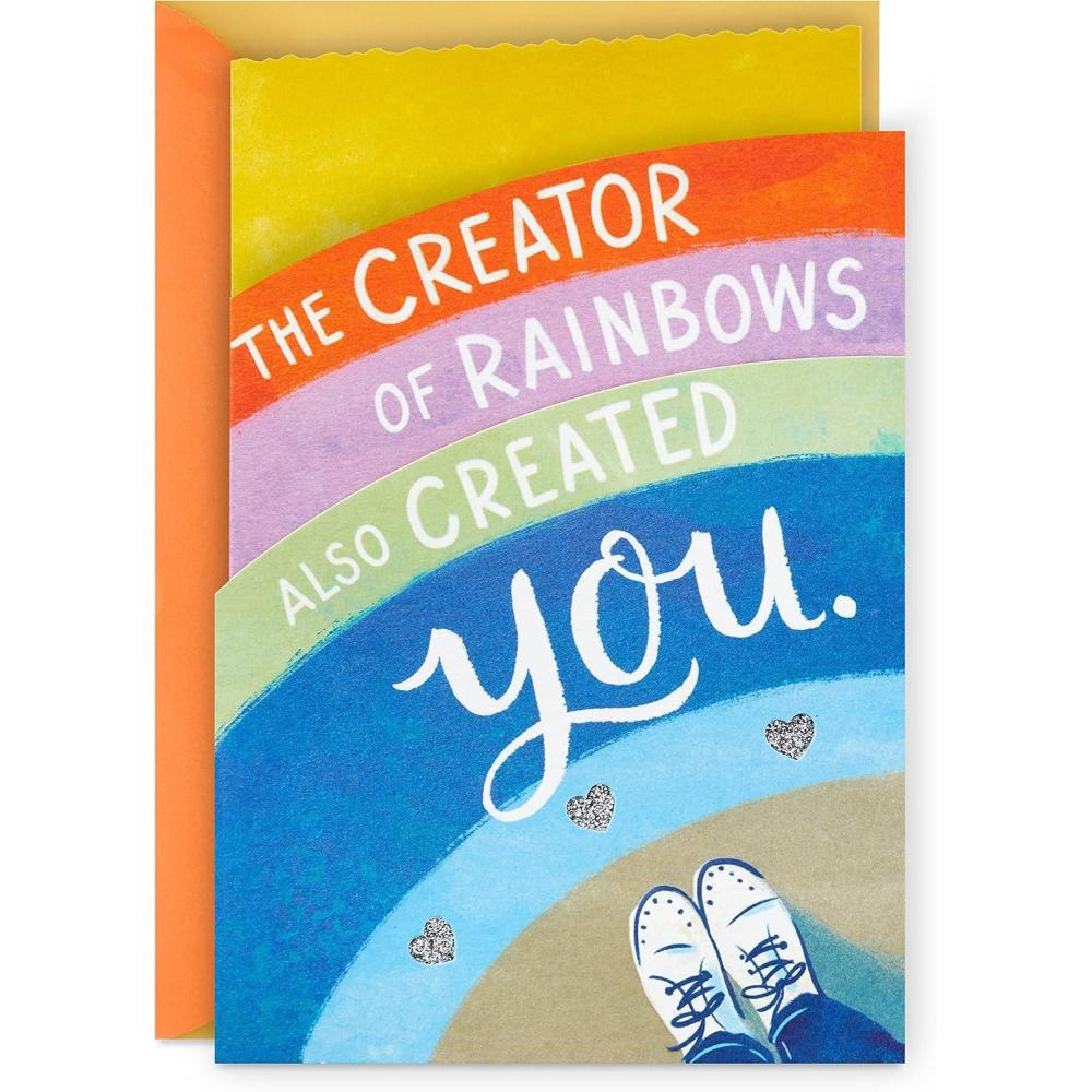 imageHallmark Signature Birthday Card Mini Piata 0699RZH4024Creator of Rainbows