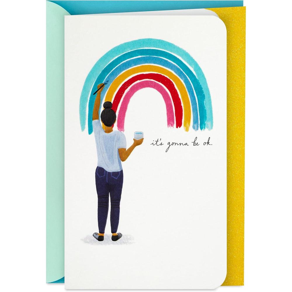 imageHallmark Signature Blank Card RainbowGonna Be OK