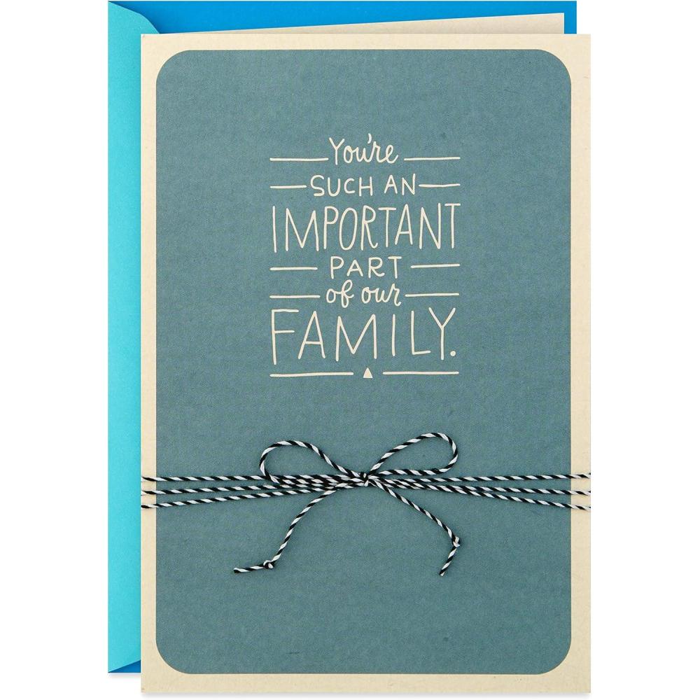 imageHallmark Signature Fathers Day Card for Dad from Son or Daughter CelebrateBlue and Beige