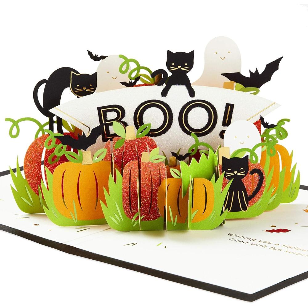 imageHallmark Signature Paper Wonder Halloween Pop Up Card Haunted House1299HEH4007Pop Up  Trick or Treat