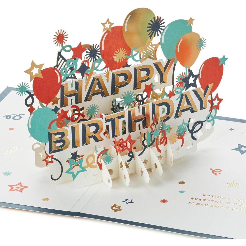 imageHallmark Signature Paper Wonder Pop Up Birthday Card Everything GoodEverything Good
