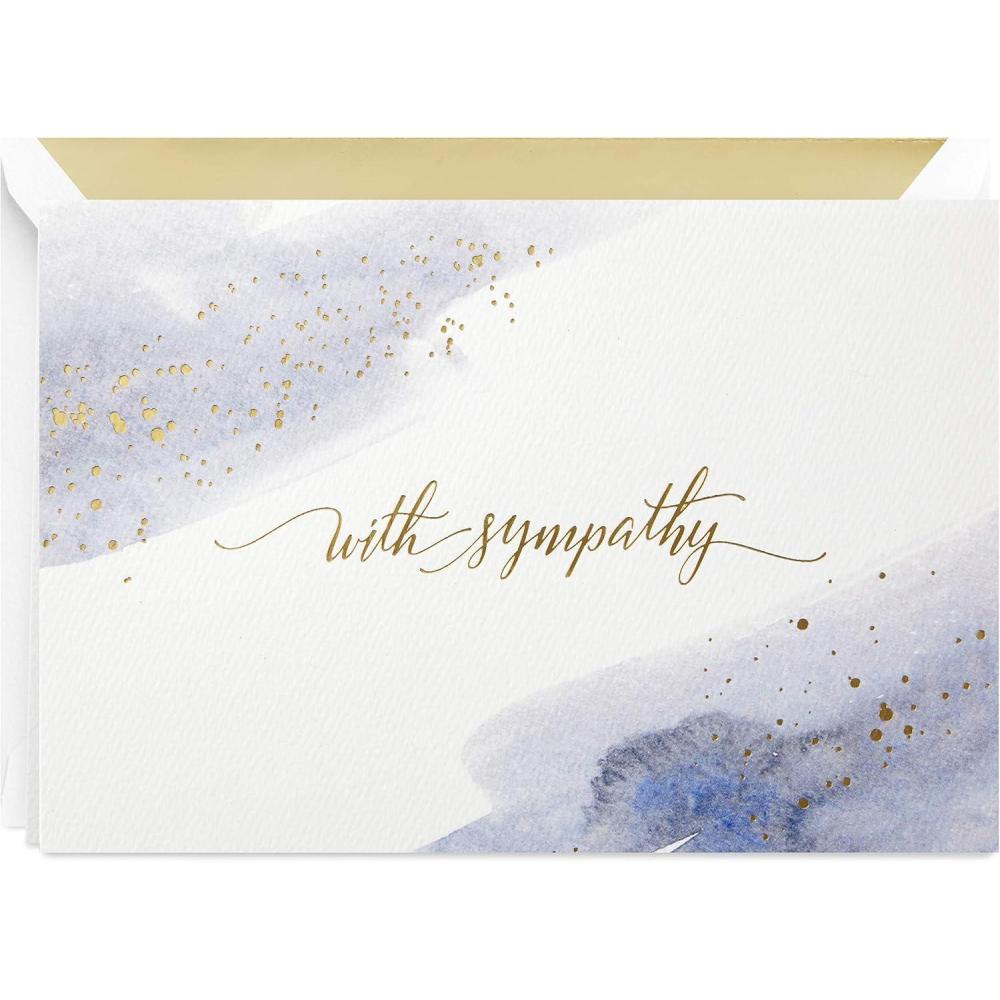 imageHallmark Signature Sympathy Card Many Thoughts and PrayersSpirit Lives On