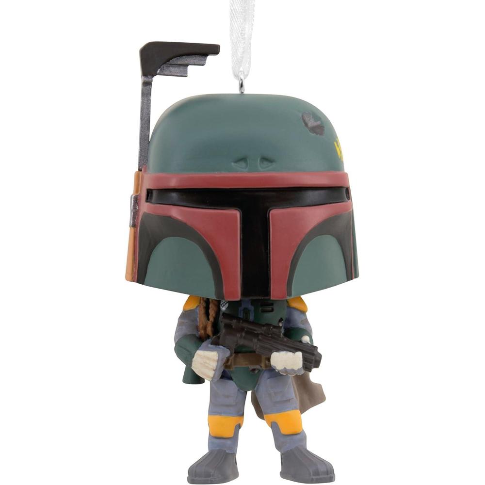 imageHallmark Star Wars Darth Vader Funko POP Christmas OrnamentBoba Fett