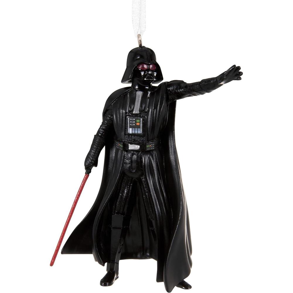 imageHallmark Star Wars Darth Vader Helmet Christmas Ornament with LightObiWan Kenobi