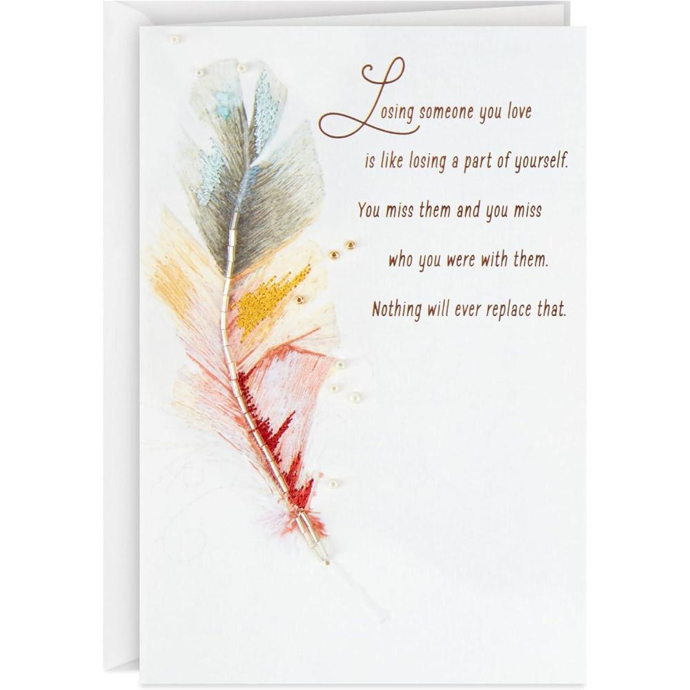 imageHallmark Sympathy Card Spirit Lives On 5RZB2131Let There Be Memories
