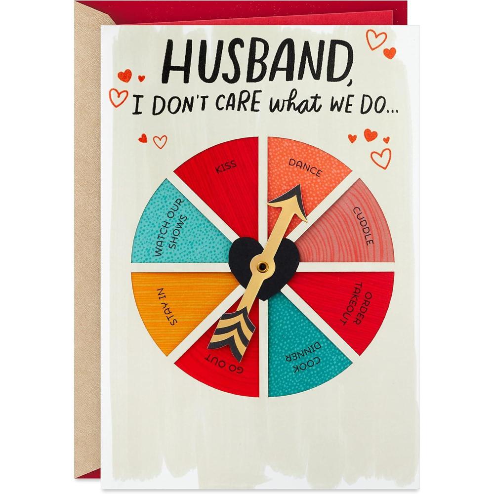 imageHallmark Valentines Day Card for Husband What We Do SpinnerWhat We Do Spinner