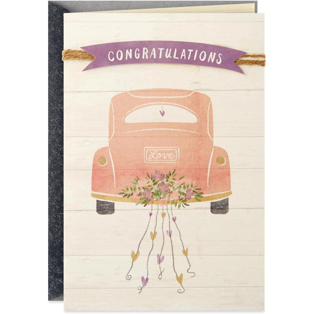 imageHallmark Wedding Card Bridal Shower Card or Engagement Card Enjoy the JourneyEnjoy the Journey