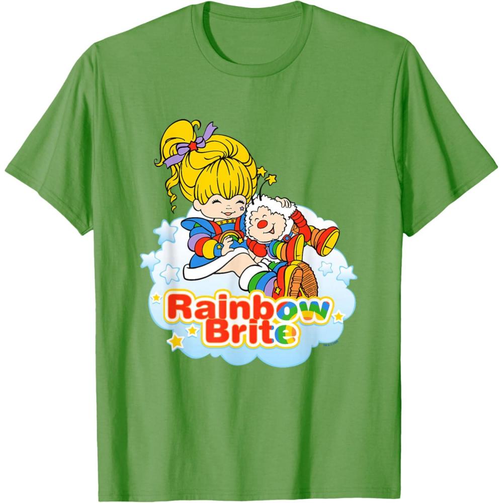 imageRainbow Brite ampamp Twink Best Friends Forever TShirtGrass Green
