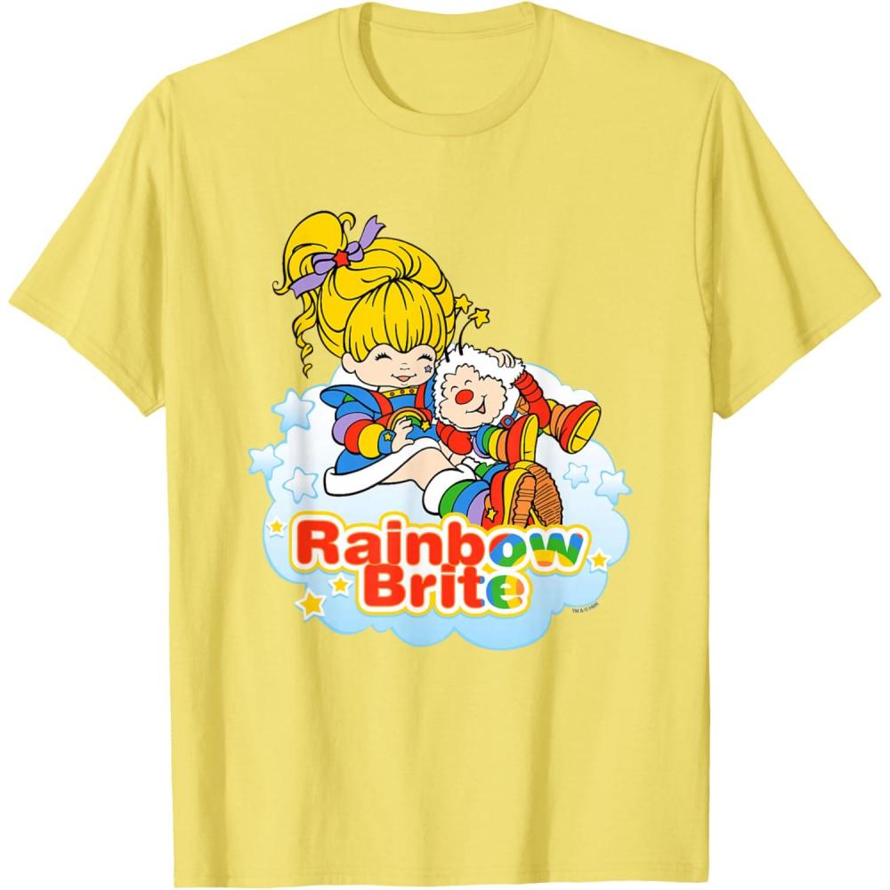 imageRainbow Brite ampamp Twink Best Friends Forever TShirtLemon Yellow