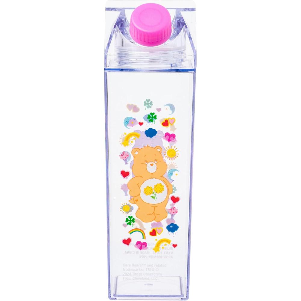 imageSilver Buffalo Rainbow Brite Featuring Twink Puppy Brite and Starlite Plastic Milk Carton Pitcher Bottle 162 OuncesCare Bears Icons