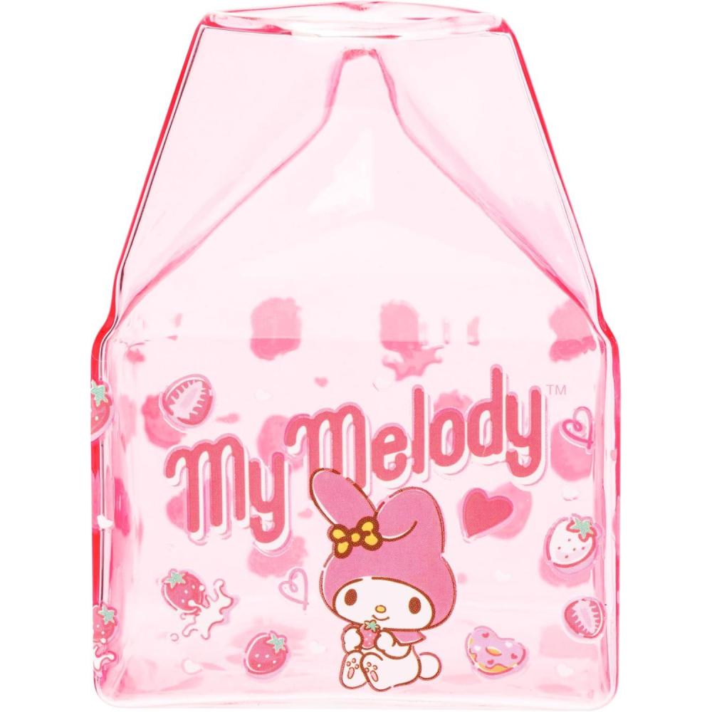 imageSilver Buffalo Rainbow Brite Featuring Twink Puppy Brite and Starlite Plastic Milk Carton Pitcher Bottle 162 OuncesMy Melody Strawberry