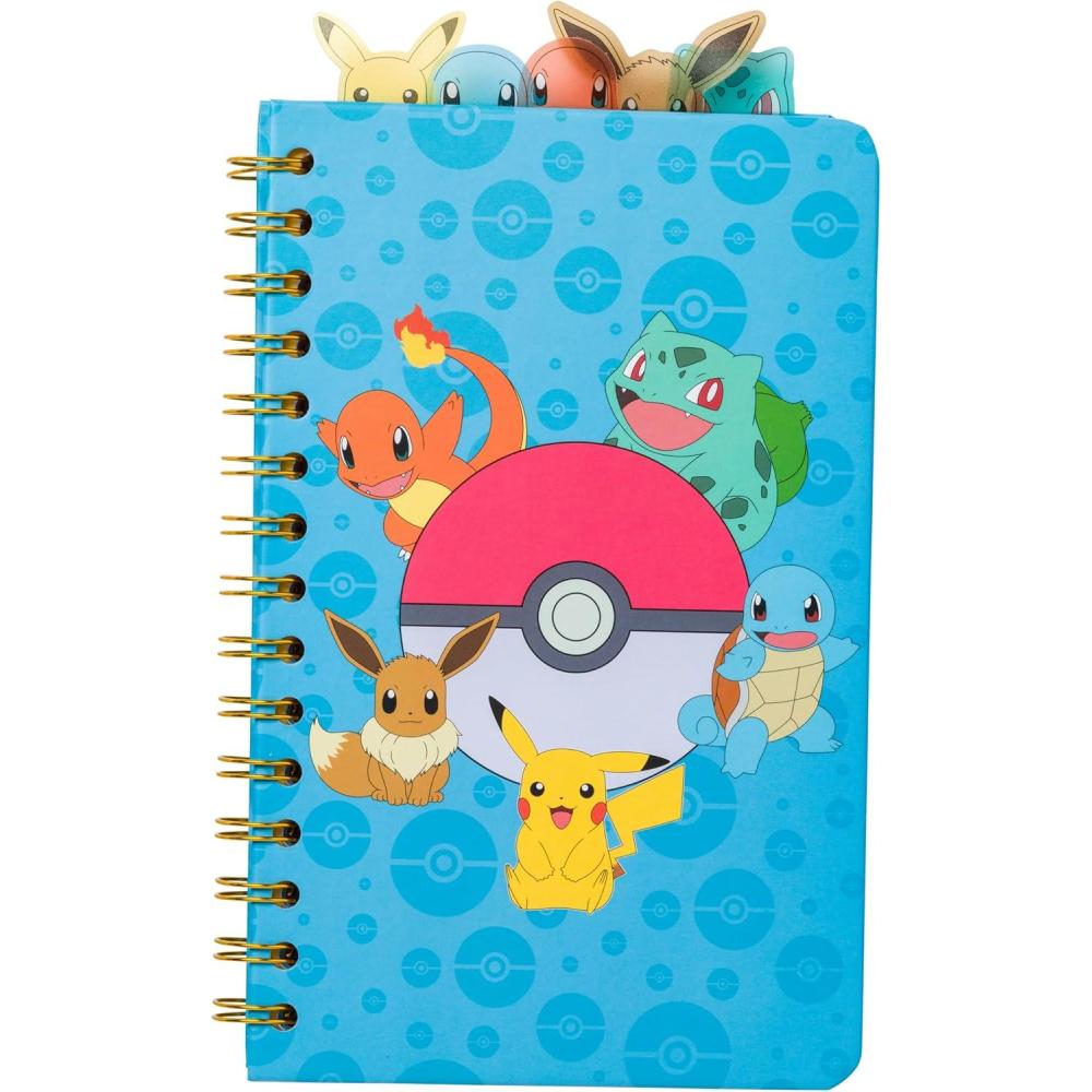 imageSilver Buffalo Rainbow Brite RB Starlite Twink Star 8quot x 5quot Spiral Tabbed NotebookPokmon