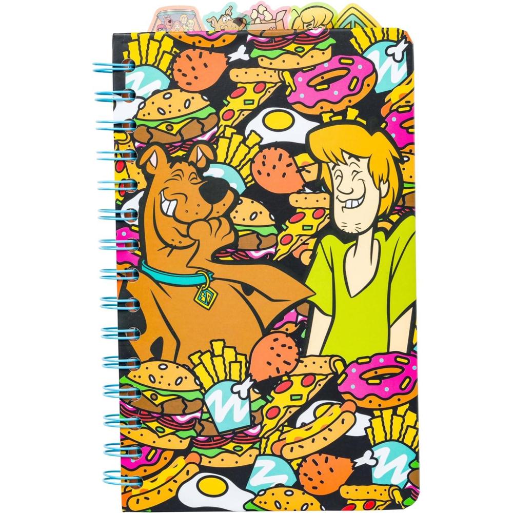 imageSilver Buffalo Rainbow Brite RB Starlite Twink Star 8quot x 5quot Spiral Tabbed NotebookScooby Doo