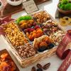 Broadway Basketeers Deluxe Dried Fruit Nut Gift Basket with Hallmark Butterflies Sympathy Card