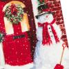DaySpring Religious Christmas Cards, God Bless You (6 Cards with Envelopes)(Red   White   Green)