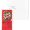 HALLMARK Pack of Christmas Money or Gift Card Holders, Red Door (10 Cards with Envelopes)