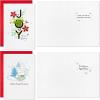 HALLMARK Star Wars The Mandalorian Boxed Christmas Card Assortment (16 Cards and Envelopes) Grogu, Baby Yoda, Snowman