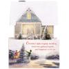 Hallmark 0899XSO1002 Christmas Pop Up Card with Light and Song (Displayable Dimensional Thomas Kinkade House Plays We Wish You a Merry Christmas), Snowy House