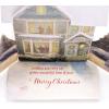 Hallmark 0899XSO1002 Christmas Pop Up Card with Light and Song (Displayable Dimensional Thomas Kinkade House Plays We Wish You a Merry Christmas), Snowy House