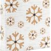 Hallmark 13″ Christmas Gift Bags (4 Large White Bags: Gold Snowflakes, Gold Plaid) for Holiday Parties, Winter Weddings, Bridal Showers(Navy  Sage Green)
