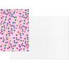 Hallmark 13″ Large Floral Gift Bag with Tissue Paper and Birthday Card (Modern Flowers, Pink, Sage, Blue, Black, Yellow) for Mom, Daughter, Sister, Girlfriend, Aunt, Nana(Pink  Yellow and Blue Confetti Balloons)