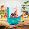 Hallmark 13″ Large Gift Bag with Birthday Card and Tissue Paper (Blue with Stars, Birthday Boy)(Did Someone Mention Cake?)
