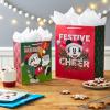 Hallmark 13″ Large Gift Bag with Tissue Paper (Minnie Mouse) for Birthdays, Kids Parties or Any Occasion(Mickey and Minnie Christmas)