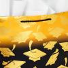 Hallmark 13″ Large Graduation Gift Bag with Tissue Paper (Gold and Black, Congrats!) for High School, College, Kindergarten, 8th Grade and More(Black and Gold Congrats)