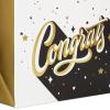 Hallmark 13″ Large Graduation Gift Bags (3 Bags: Way to Go, Woo Hoo!, Congrats) for High School, College, Kindergarten, 8th Grade and More