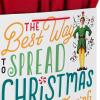 Hallmark 13″ Large National Lampoon’s Christmas Vacation Gift Bag with Tissue Paper (“Fun Old-Fashioned Griswold Family Christmas”) for Kids, Dads, Grandparents, Friends(Elf)