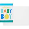 Hallmark 15″ Extra Large Baby Gift Bag with Tissue Paper (Woodland Animals) for Baby Showers, New Parents and More(Welcome Baby Boy)