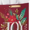 Hallmark 15″ Extra Large Christmas Gift Bag with Tissue Paper (Black Buffalo Plaid with Red Bow)(Dark Red with Poinsettias)