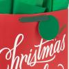 Hallmark 15″ Extra Large Holiday Gift Bag with Tissue Paper and Gift Tag (Trendy Lights on Pink, All Is Bright)(Christmas Wishes)