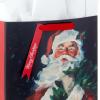 Hallmark 15″ Extra Large Holiday Gift Bag with Tissue Paper and Gift Tag (Trendy Lights on Pink, All Is Bright)(Santa Claus)