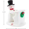 Hallmark 2023 20th Sing-Along Showman Christmas Plush w Sound Light Motion New(Plush Snowman)