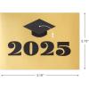 Hallmark 2025 Bulk Graduation Thank You Cards, Black and Gold (40 Count with Envelopes) for Grad Announcements, Invitations, Thanks(2025 Grad)