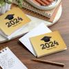 Hallmark 2025 Bulk Graduation Thank You Cards, Black and Gold (40 Count with Envelopes) for Grad Announcements, Invitations, Thanks(Classic)