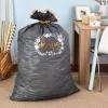 Hallmark 56″ Large Plastic Gift Bag (Gold Love, White Flowers) for Engagement Parties, Bridal Showers, Weddings and More
