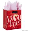 Hallmark 6″ Small Valentine’s Day Gift Bag with Tissue Paper (Red Happy Valentine’s Day, Gold Heart)(Red Happy Valentine’s Day)