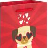 Hallmark 6″ Small Valentine’s Day Gift Bags (8 Bags, 4 Designs: Hearts, Rainbows, Pug Puppy) for Kids, Classroom Parties, Galentines Day(Hearts  Happy Valentine’s Day  Dog  Rainbow)
