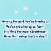 Hallmark 6th Birthday Card for Kids with Detachable Pop It! Toy(2 Year Old)
